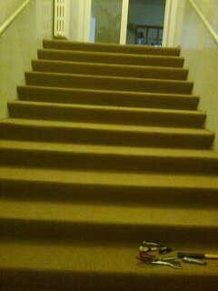 tapijt op trap